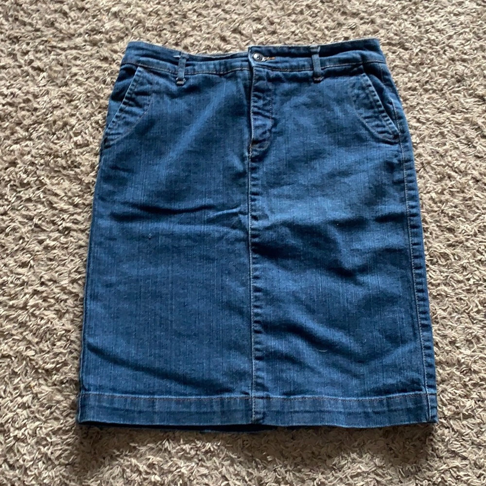 Jean skirt
